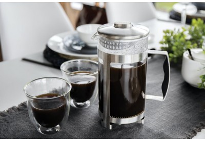 La Cafetiere Trieste Gift Set (Includes 1L Trieste Cafetiere and 2 x 230ml Jack Glasses)